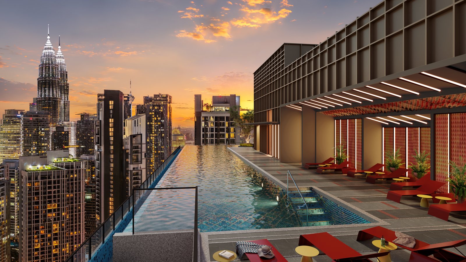 MABA Suitez swimming pool